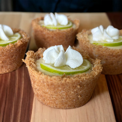 Mini key lime pie