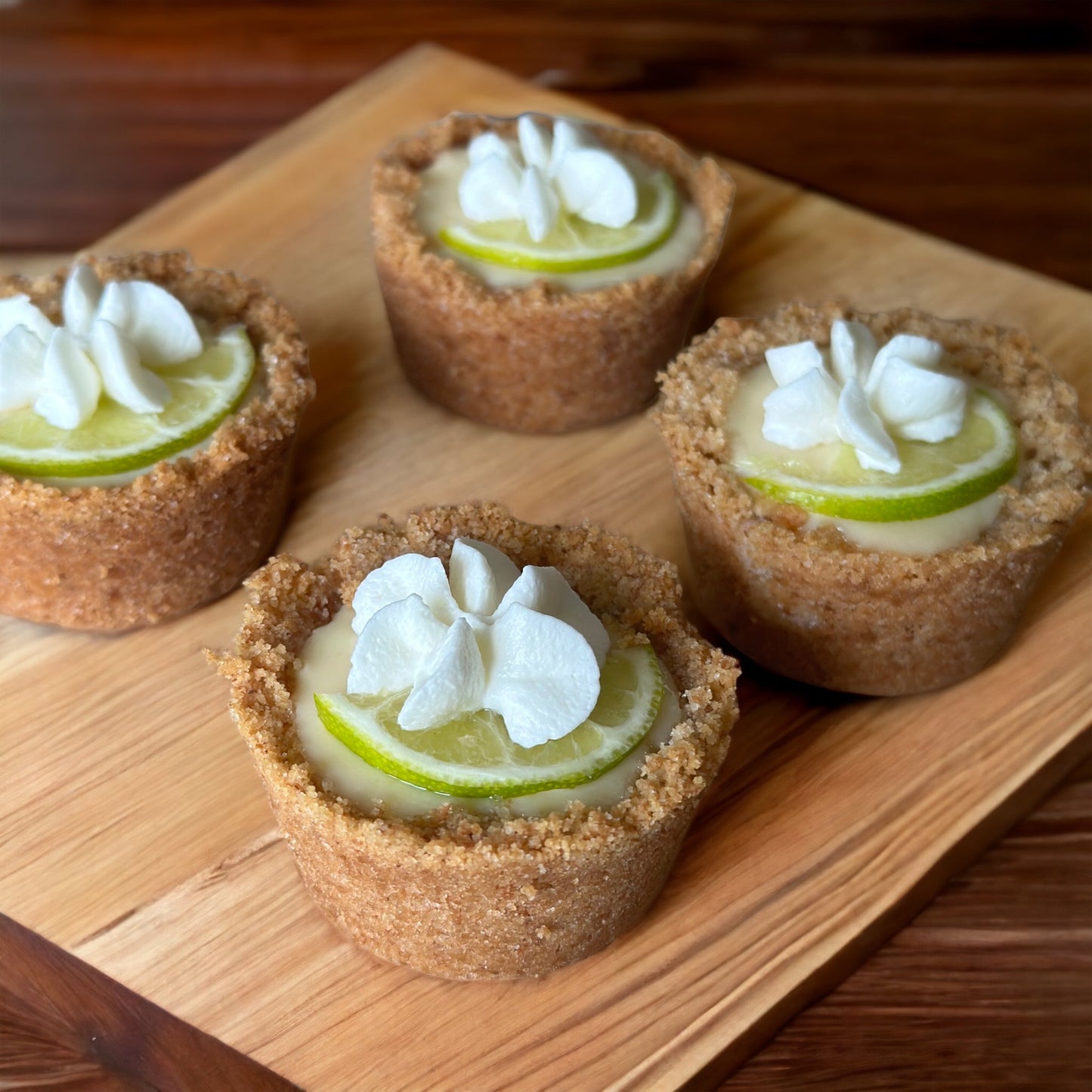 Mini key lime pie